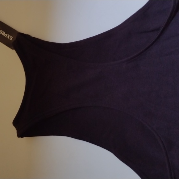 NWT Express Black Thong Bodysuit size XS - Picture 7 of 11